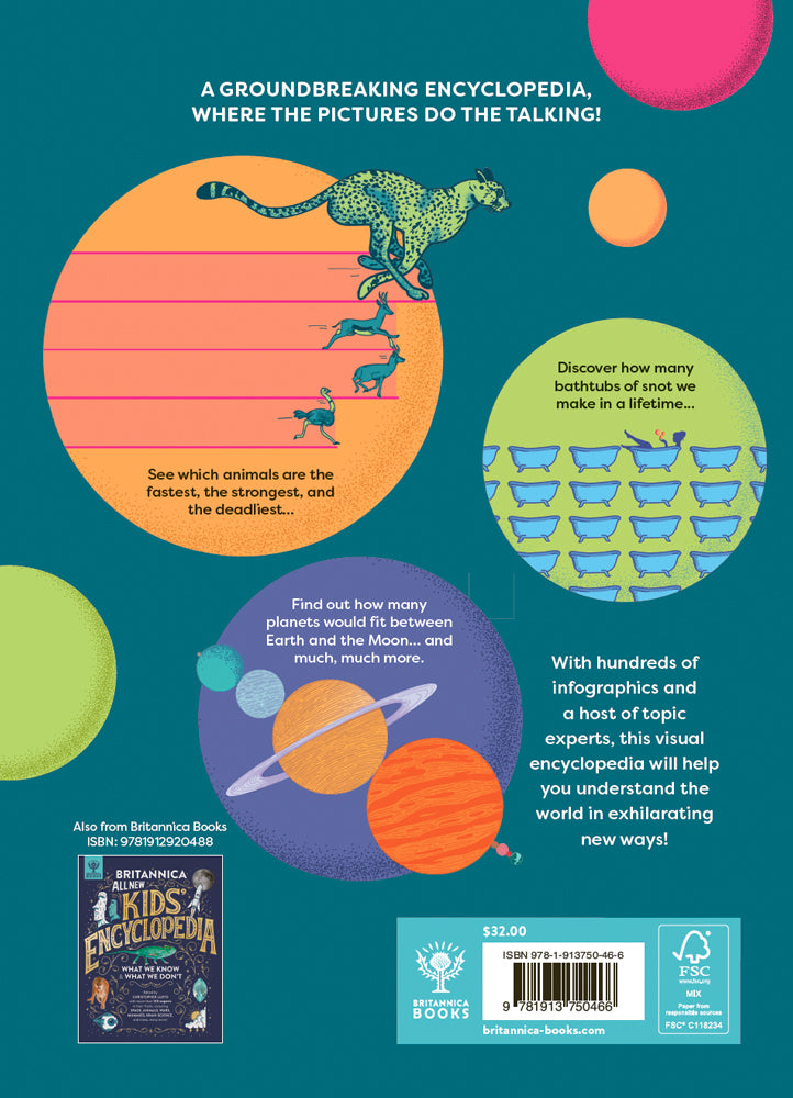 Britannica's Encyclopedia Infographica back cover