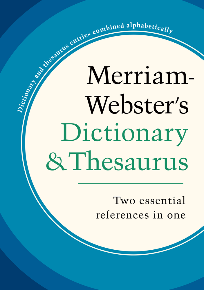 Cover of Merriam-Webster's Dictionary & Thesaurus