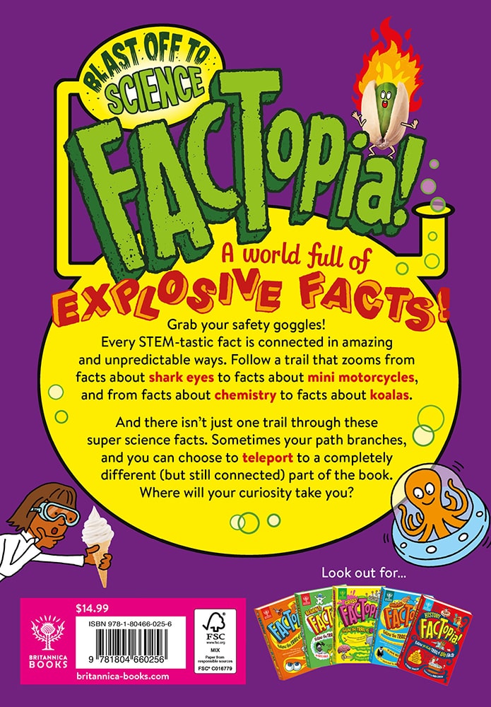 Back cover of Science FACTopia
