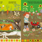 Pages 14-15 of Britannica's Baby Encyclopedia featuring words and illustrations about plants.