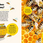 A beautifully illustrated spread from Britannica's First Big Book of Why about why bees make honey.