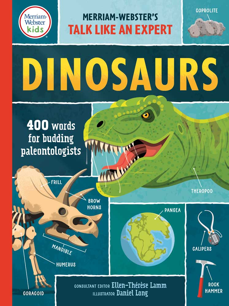 Cover of Dinosaurs: 400 Words for Budding Paleontologists 