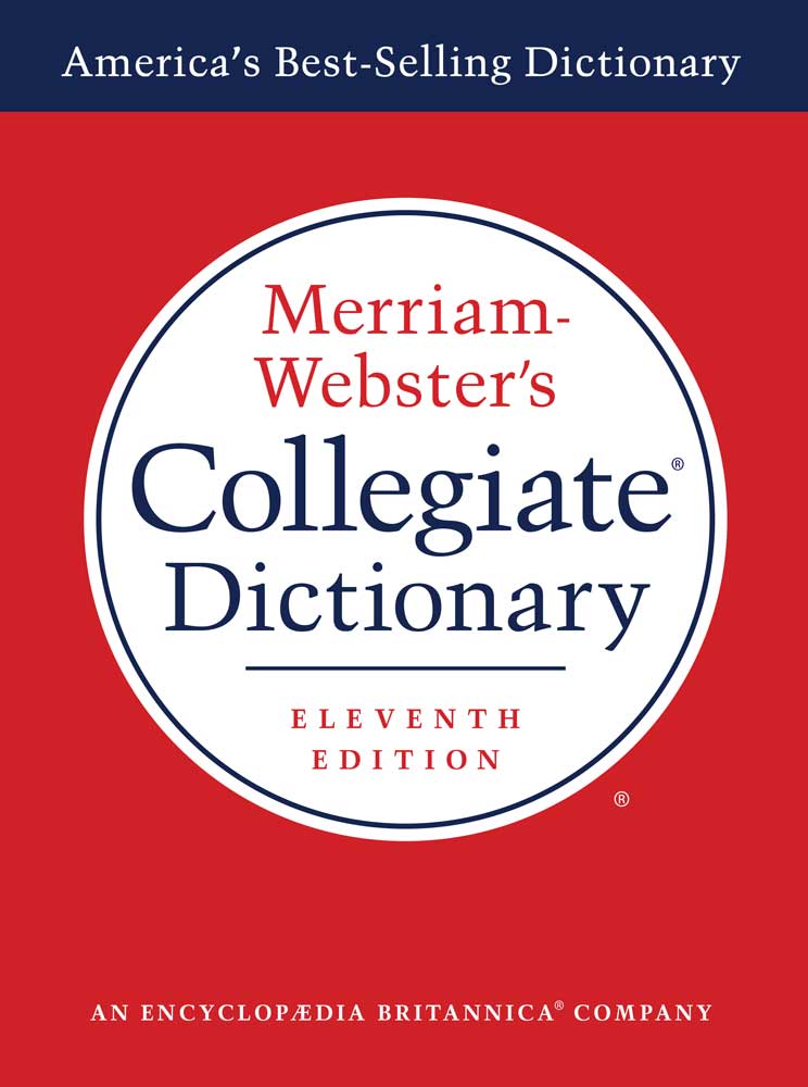 Merriam-Webster's Collegiate Dictionary, Eleventh Edition laminated cover