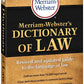 Merriam-Webster's Dictionary of Law 3D cover