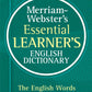 Merriam-Webster's Essential Learner's English Dictionary cover
