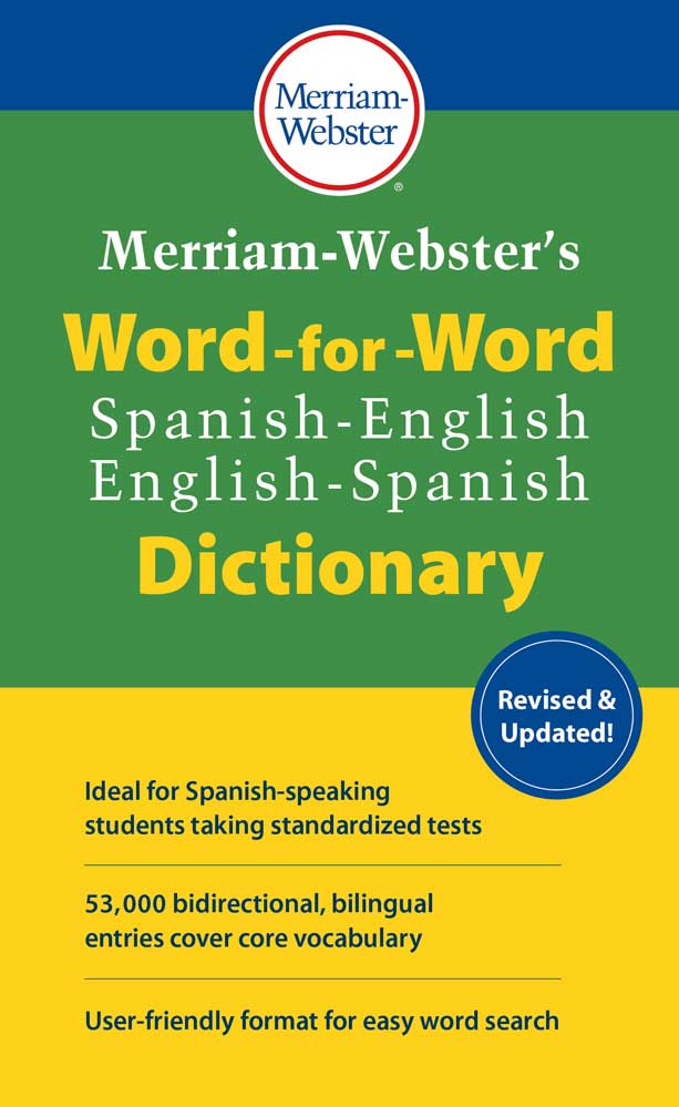 Merriam-Webster's Word-for-Word Spanish-English Dictionary cover