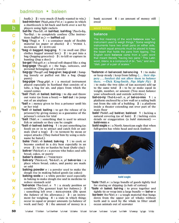 KIDS MERRIAM WEBSTER DICTIONARY visual data 5