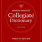 Cover of Merriam-Webster's Collegiate Dictionary, Twelfth Edition