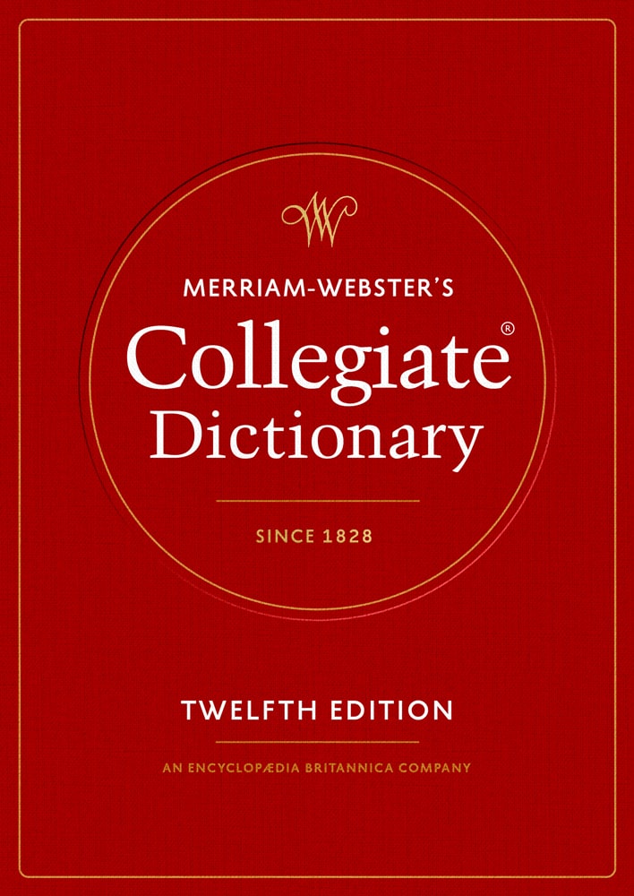 Cover of Merriam-Webster's Collegiate Dictionary, Twelfth Edition