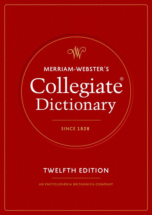 Cover of Merriam-Webster's Collegiate Dictionary, Twelfth Edition
