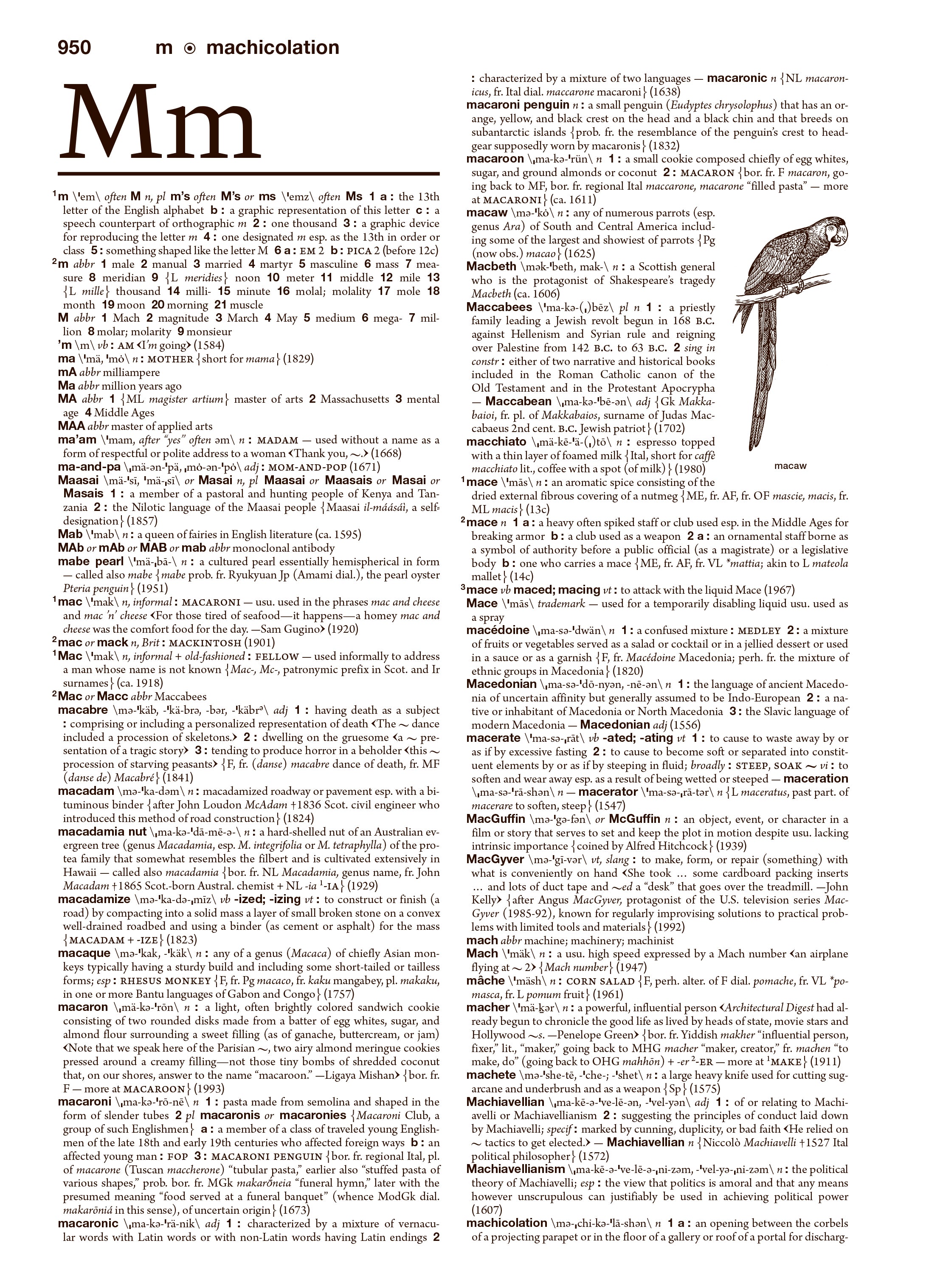 Merriam-Webster's Collegiate Dictionary, Twelfth Edition – Merriam