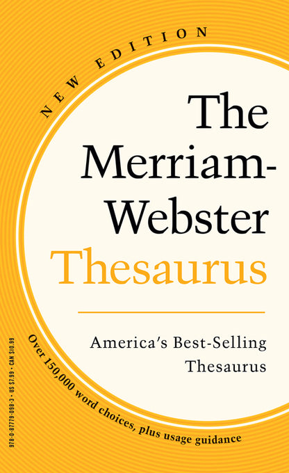 The Merriam-Webster Thesaurus, Mass-Market cover