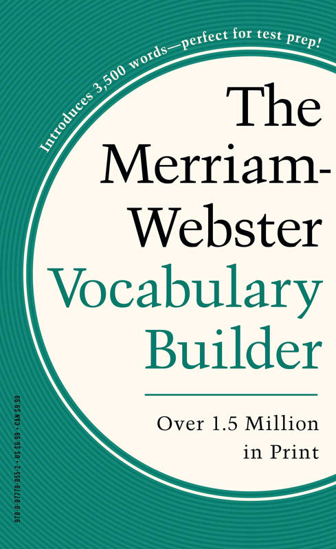 Cover of The Merriam-Webster Vocabulary Builder