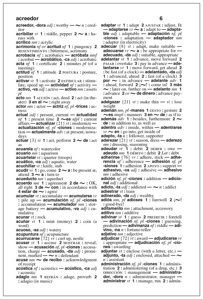 Webster's Spanish-English Dictionary for Students, Third Edition ...