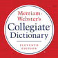 Merriam-Webster's Collegiate Dictionary, Eleventh Edition cover