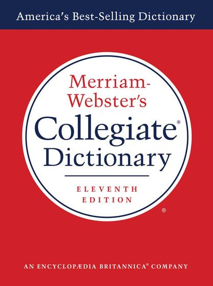 Merriam-Webster's Collegiate Dictionary, Eleventh Edition laminated cover