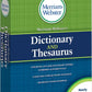 Merriam-Webster's Dictionary and Thesaurus (Trade paperback) 3D cover