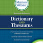 Merriam-Webster's Dictionary and Thesaurus (Trade paperback) cover