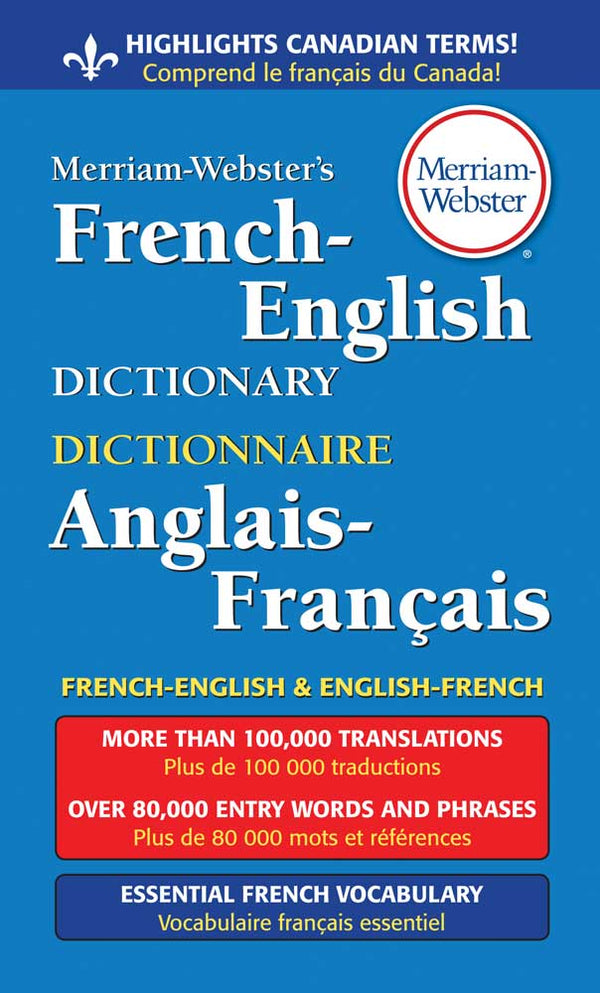 Merriam-Webster's French-English Dictionary – Merriam-Webster Shop