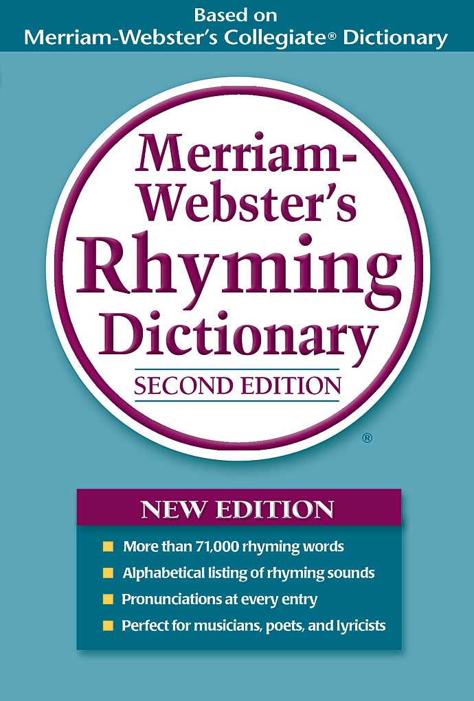 Merriam-Webster's Rhyming Dictionary, Second Edition cover