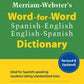 Merriam-Webster's Word-for-Word Spanish-English Dictionary cover