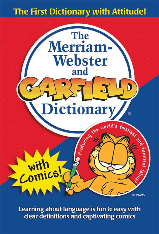 The Merriam-Webster and Garfield Dictionary cover