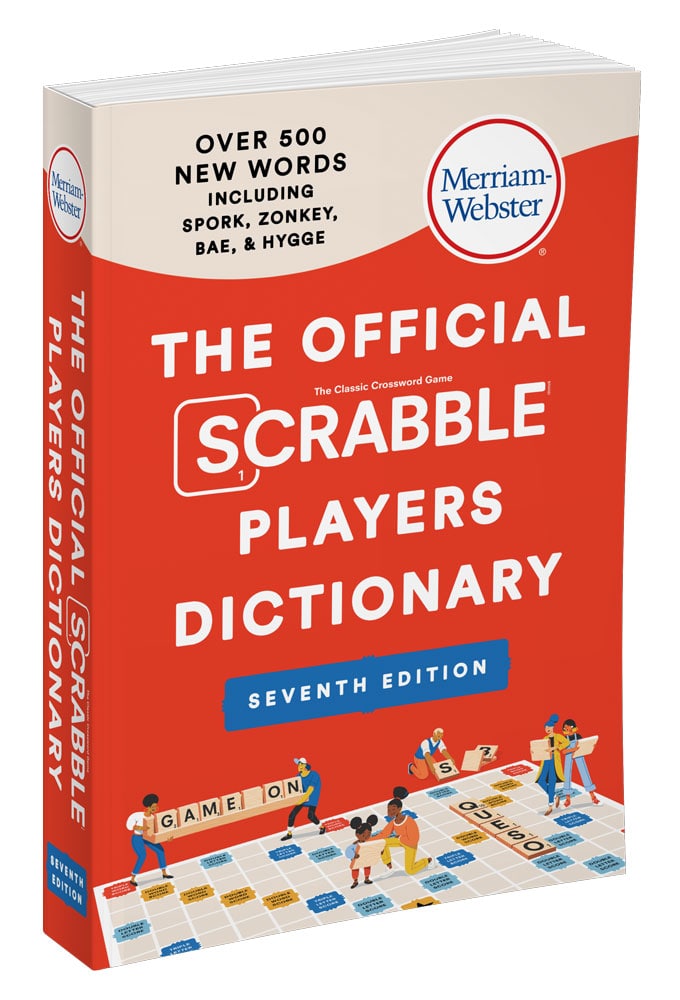 Trade Paperback cover of The Official SCRABBLE Players Dictionary, Seventh Edition