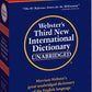 Webster's Third New International Dictionary Unabridged box 
